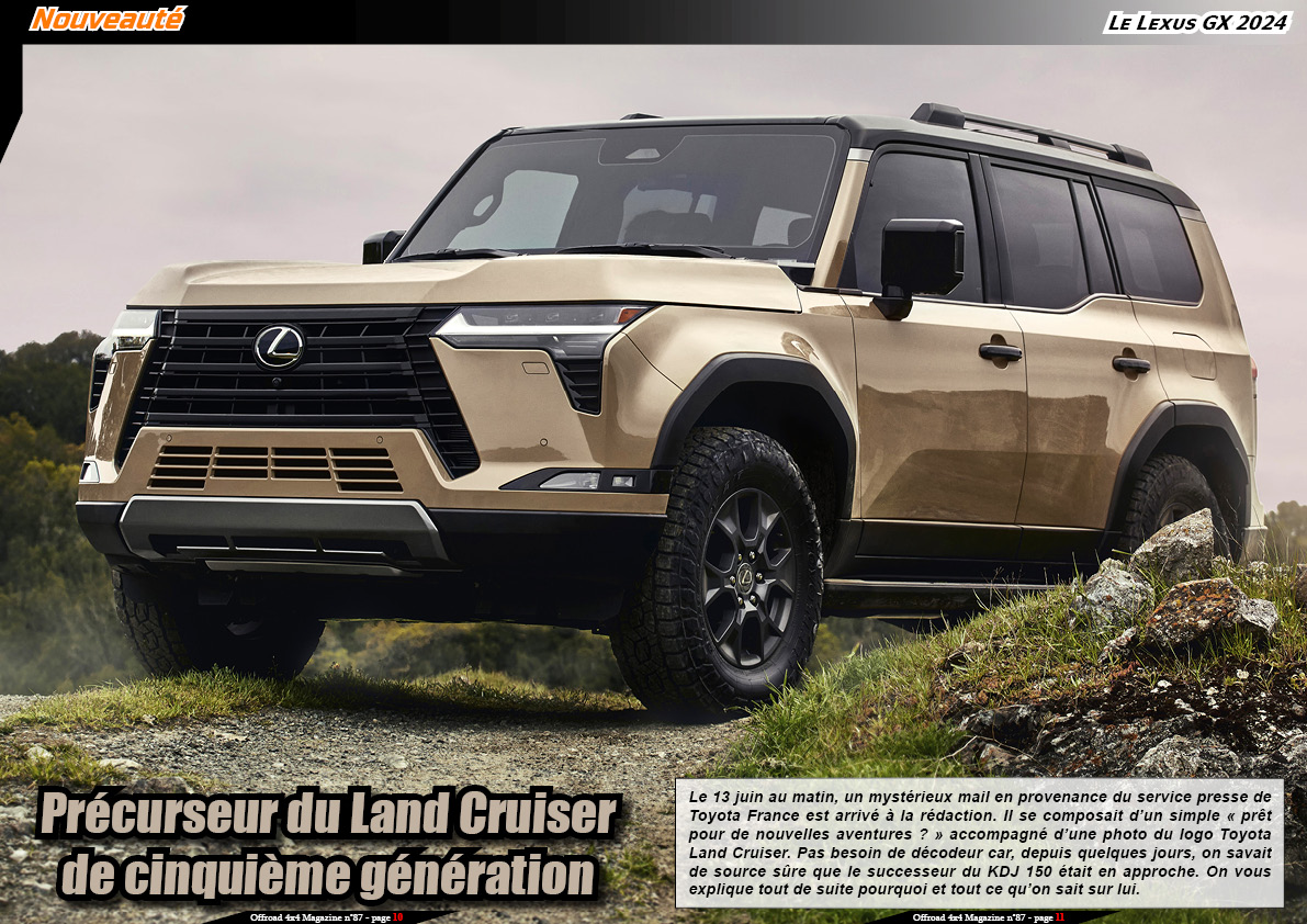 le Lexus GXÂ 2024