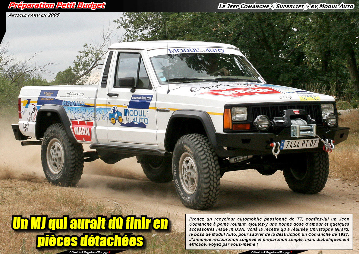 Le Jeep ComancheÂ Superlift by Modul Auto