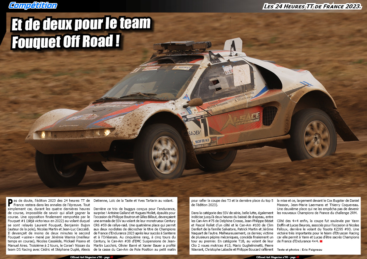 Les 24Â Heures TT de FranceÂ 2023