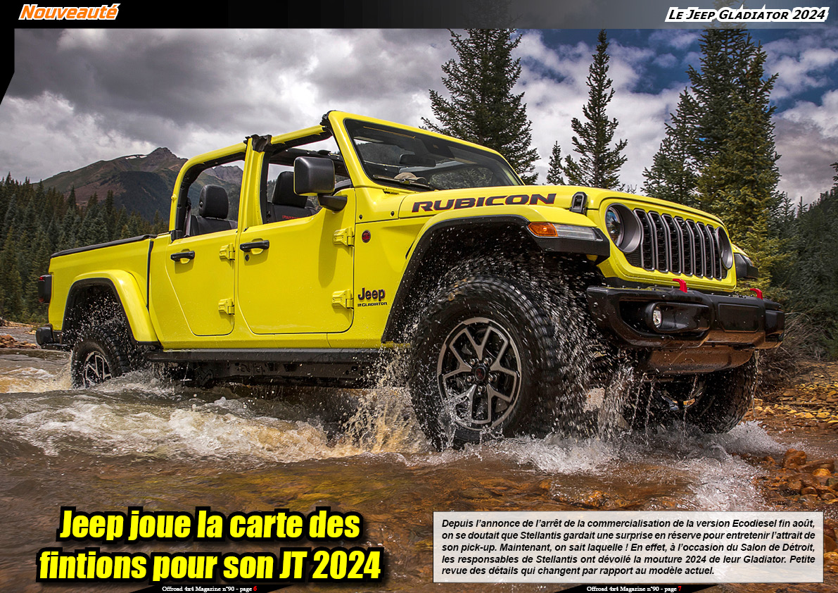 Le Jeep Gladiator 2024