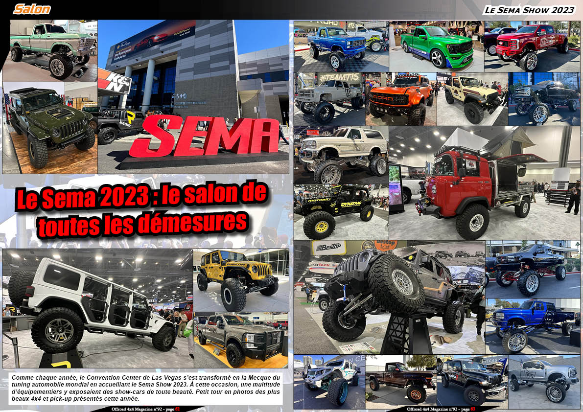 La visite du Sema Show 2023
