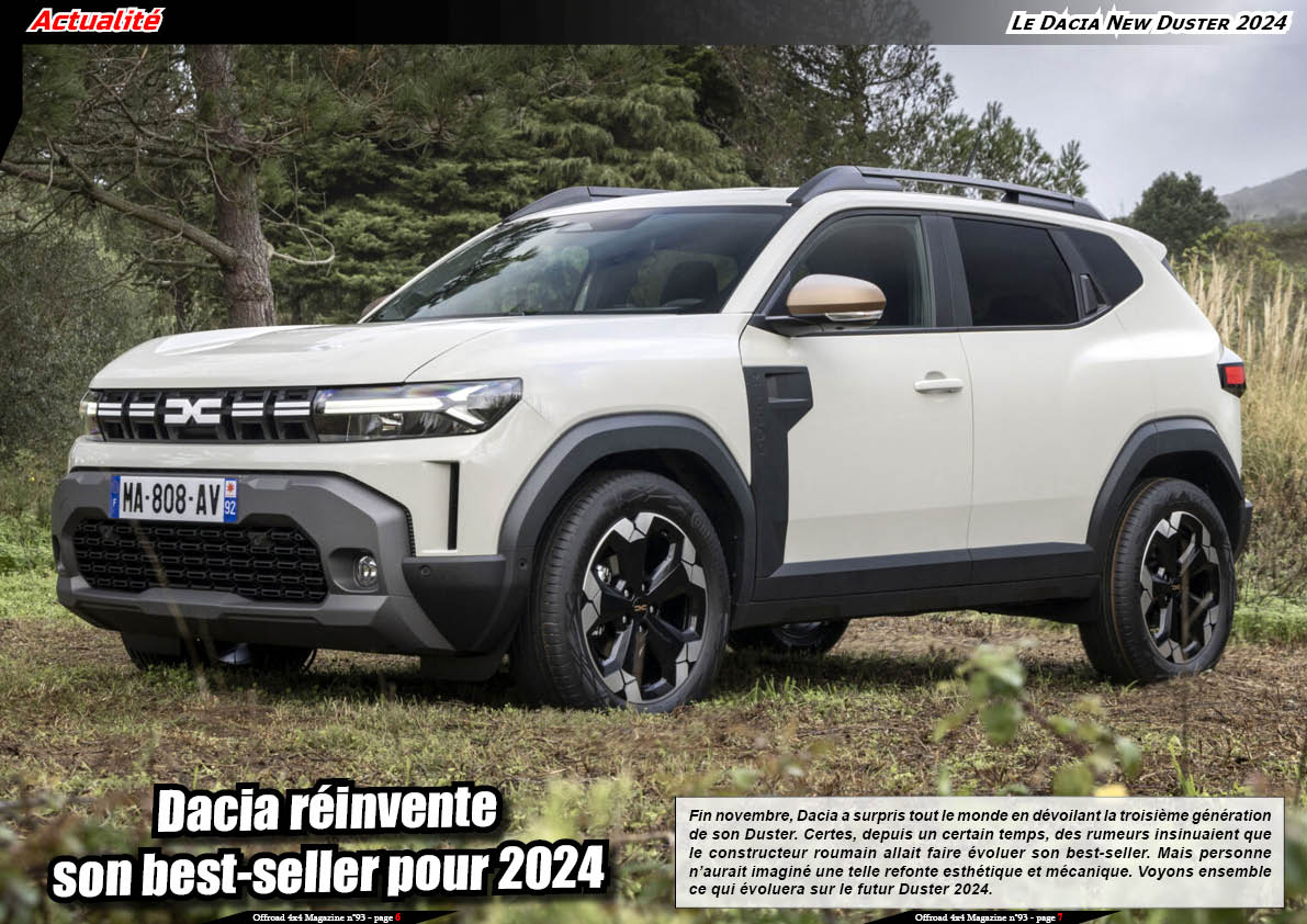 Le Dacia New Duster 2024