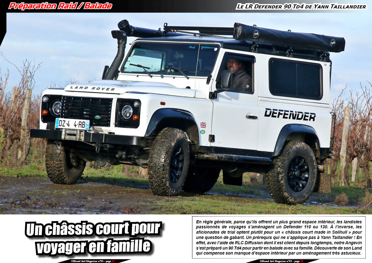 LR Defender 90 Td4 de Yann Taillandier