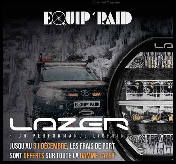 Promo Lazer chez EquipâRaid