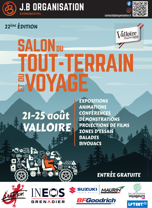 Salon du tout-terrain et du voyage de Valloire 2024Â : les dates