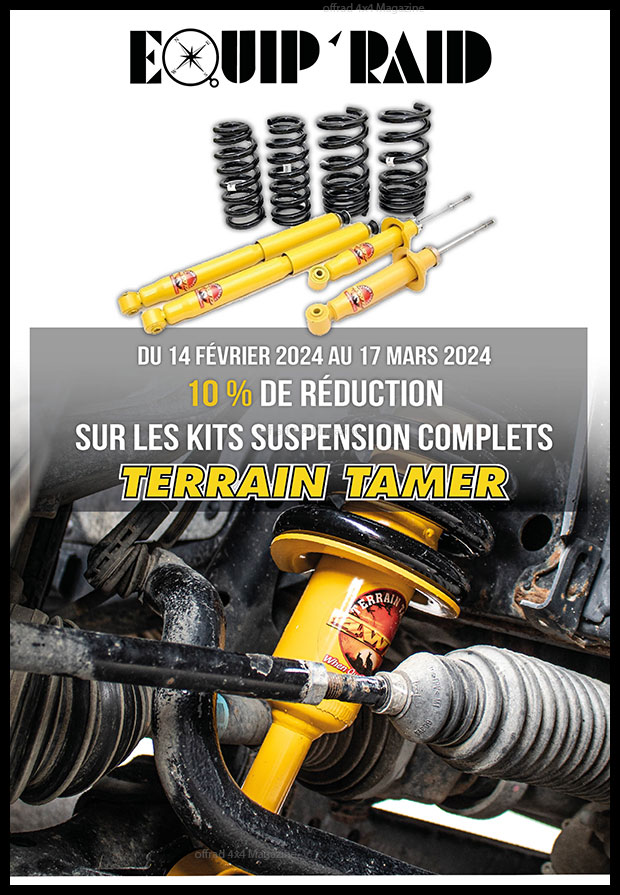 Promo Terrain Tamer chez Equip’Raid