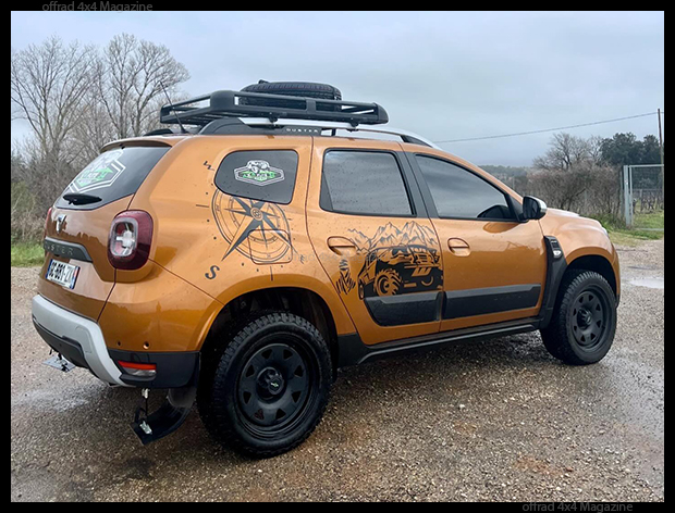 Un Dacia Duster made in 4x4 Futé 34