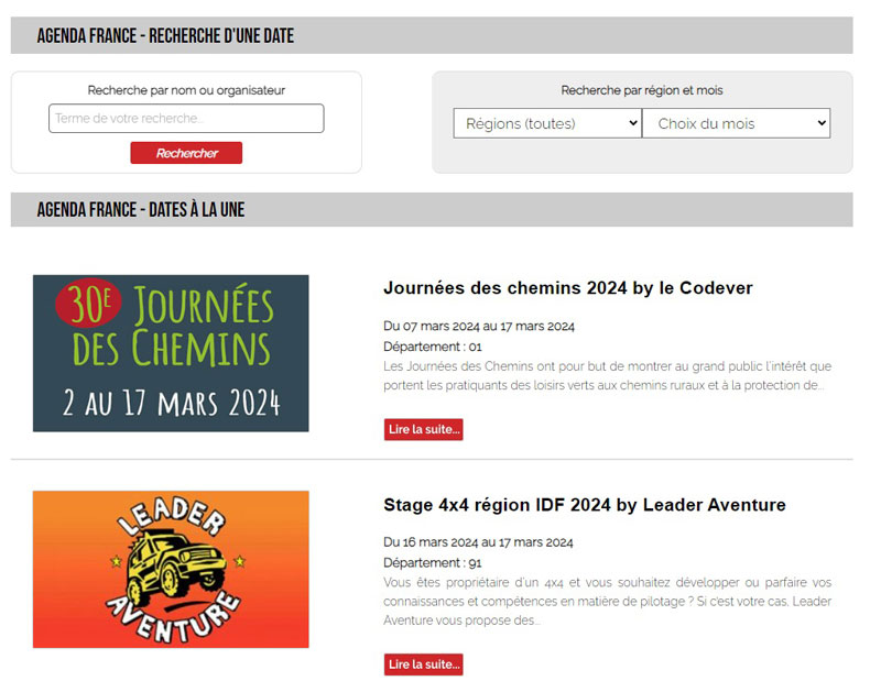 agenda en ligne