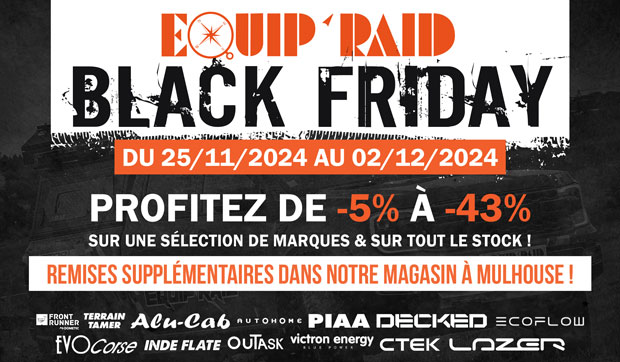 Black Friday chez Equip'Raid