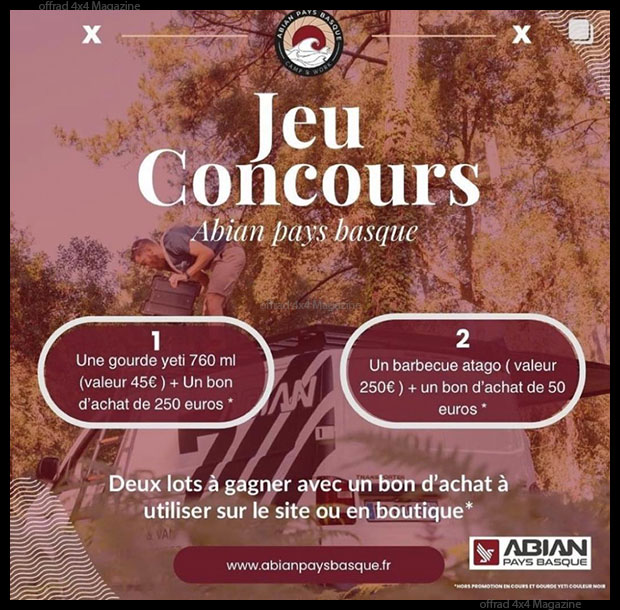 Jeu-concours Abian Pays Basque