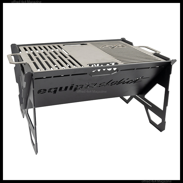 Un barbecue pliable dans la gamme Equip'addict