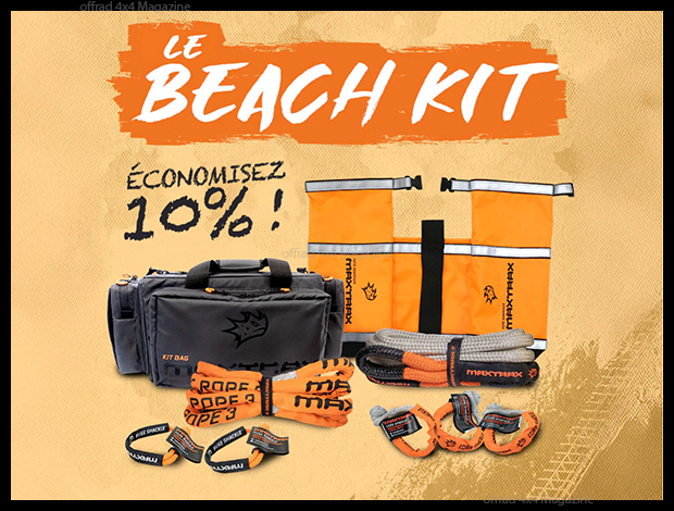 Deux kits Recovery Maxtrax dispos chez Dream Team Car