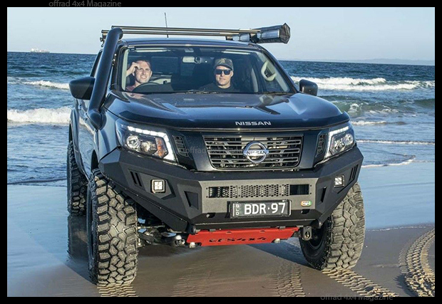 Un pare-chocs pour le Navarra NP300 chez RLC Diffusion