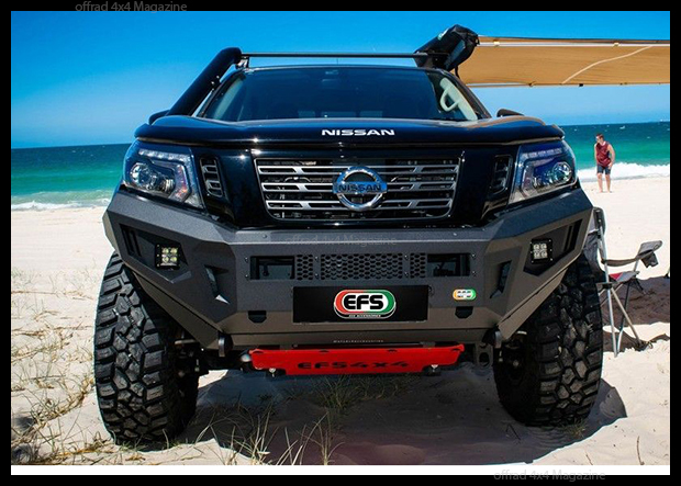 Un pare-chocs pour le Navarra NP300 chez RLC Diffusion