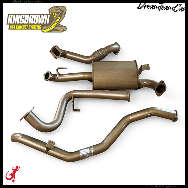Ãchappement Inox pour HDJ 80/100 chez Dream Team Car