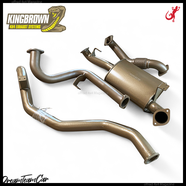 Ãchappement Inox pour HDJ 80/100 chez Dream Team Car