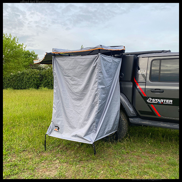 Rockalu lance sa tente de douche pliable