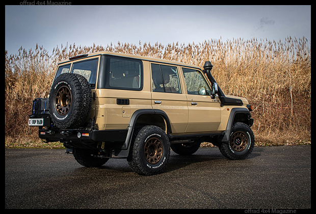 Un Land Cruiser GRJ76 made in Equip’Raid