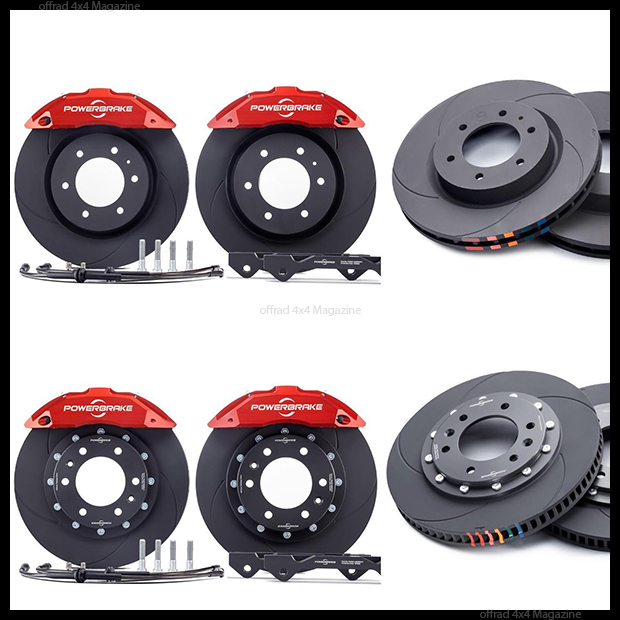 Freinage renforcÃ© pour le LC 250 chez Powerbrake