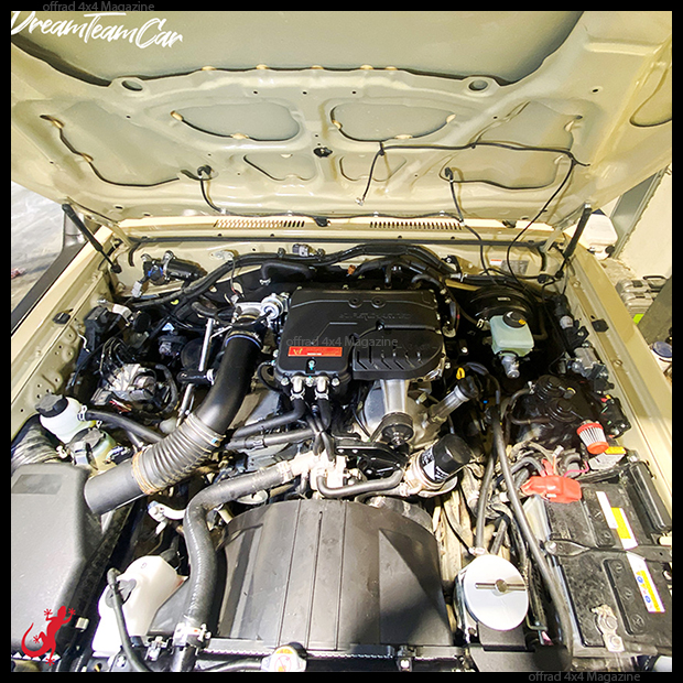 GRJ supercharged chez Dream Team Car