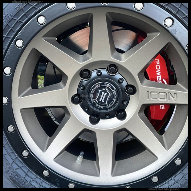 Freinage renforcÃ© pour le LC 250 chez Powerbrake
