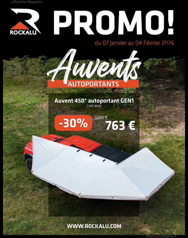 Auvents Rockalu en promo jusqu’au 4 février