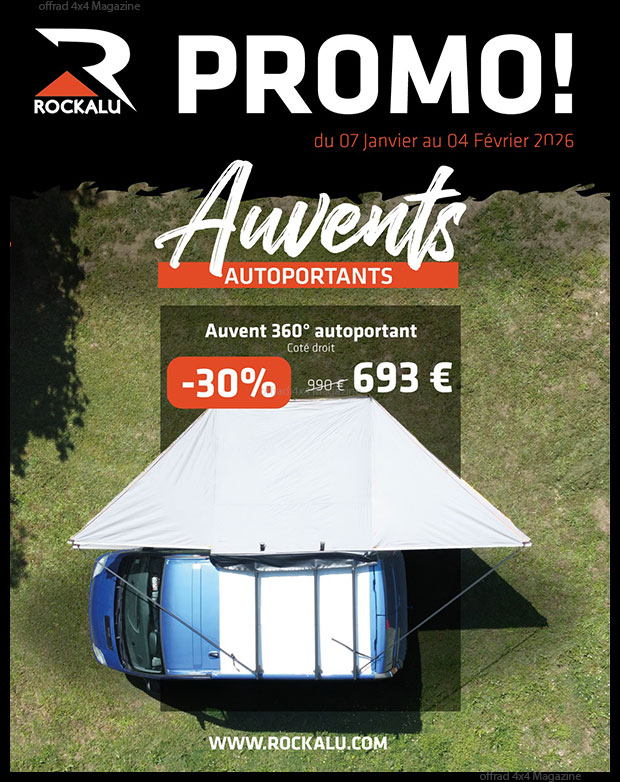 Auvents Rockalu en promo jusqu’au 4 février
