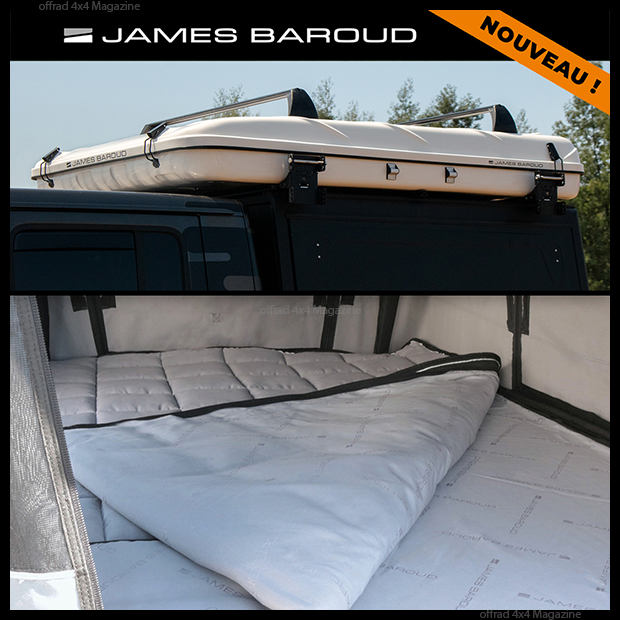 James Baroud lance la tente Evasion Proline