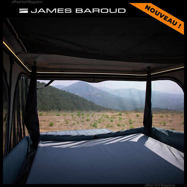 James Baroud lance la tente Evasion Proline