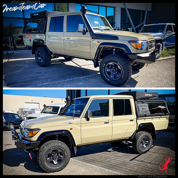 Un GRJ 79 Double Cab made in Dream Team Car
