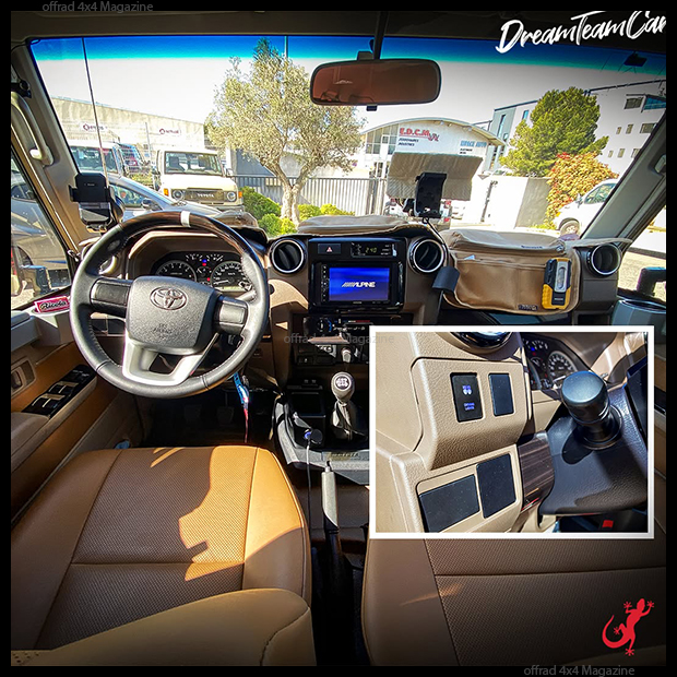 Un GRJ 79 Double Cab made in Dream Team Car