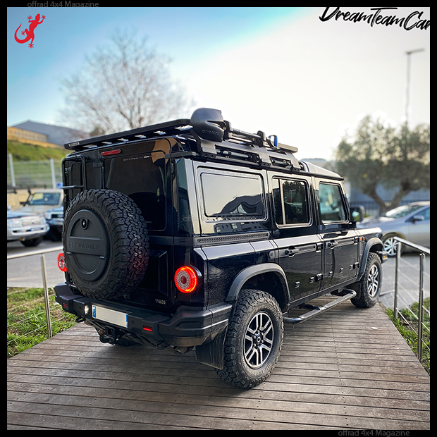 Un Ineos Grenadier made in Dream Team Car