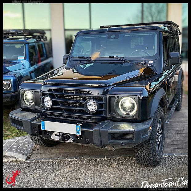 Un Ineos Grenadier made in Dream Team Car