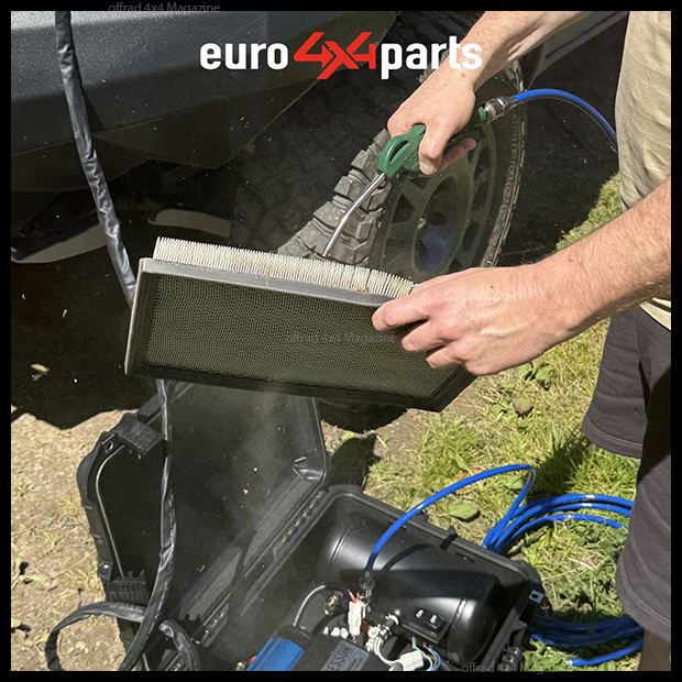 Un compresseur bicylindre portable chez Euro4x4parts