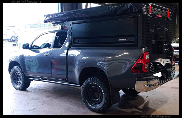Un Hilux pour le raid made in Modul Auto