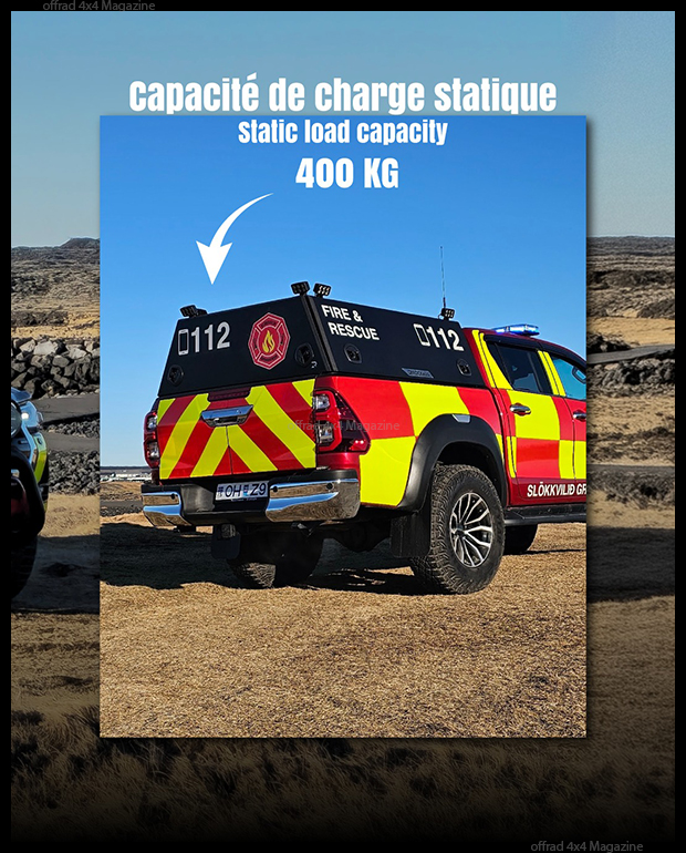 Les Hard-top Rockalu en service en Islande