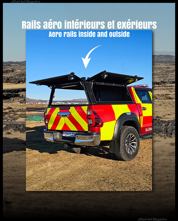 Les Hard-top Rockalu en service en Islande