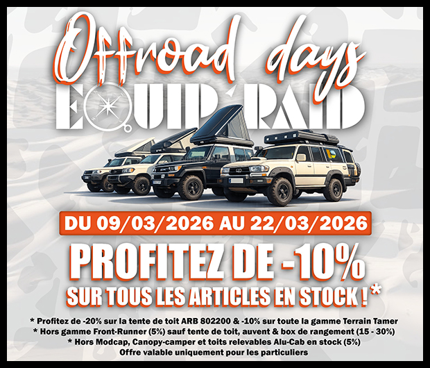 La promo de mars chez Equip Raid