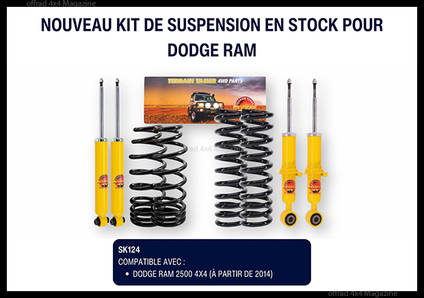 Kit suspension pour les Ram 2500 4x4
