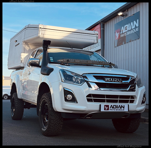 Un Isuzu D-max pour le raid by Abian Pays Basque