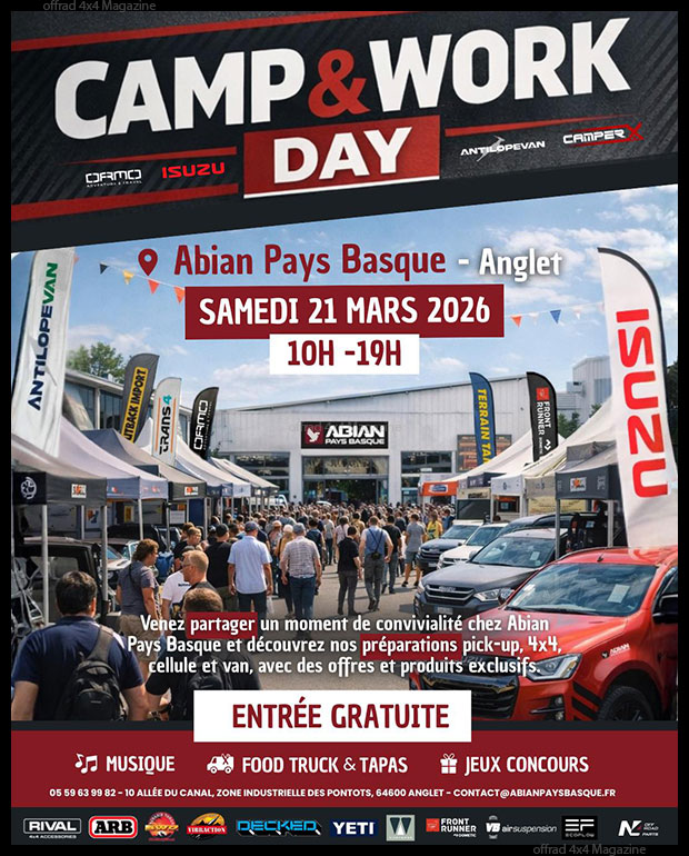 Premier Camp & Work Day by Abian Pays Basque