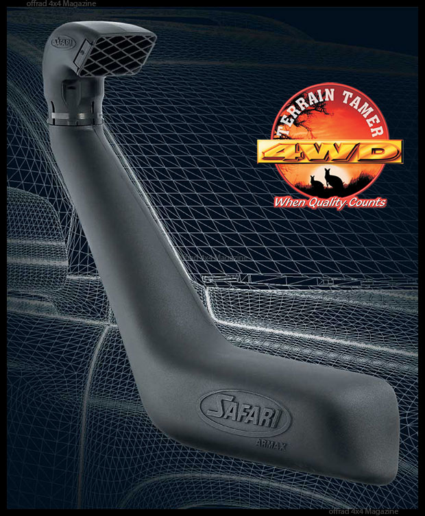 Les snorkel Safari dispos chez Terrain Tamer Europe