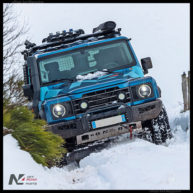 Un A-Bar pour Ineos Grenadier chez N4 Offroad