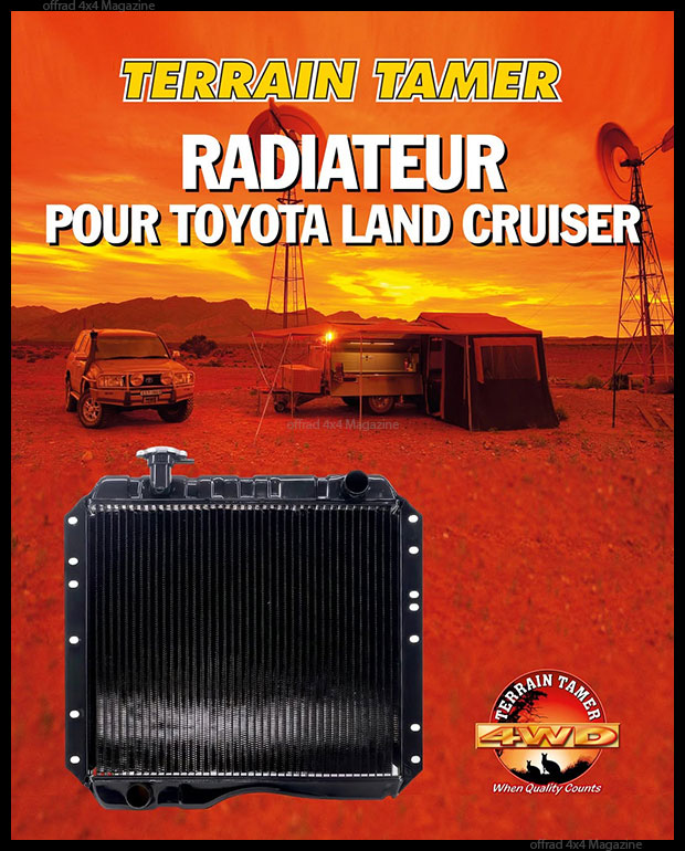 Nouveaux radiateurs Terrain Tamer pour Toyota S&eacute;rie 4