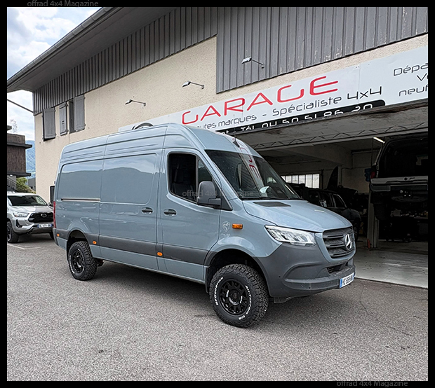 Un Mercedes Sprinter 4x4 revisit&eacute; par TipToy