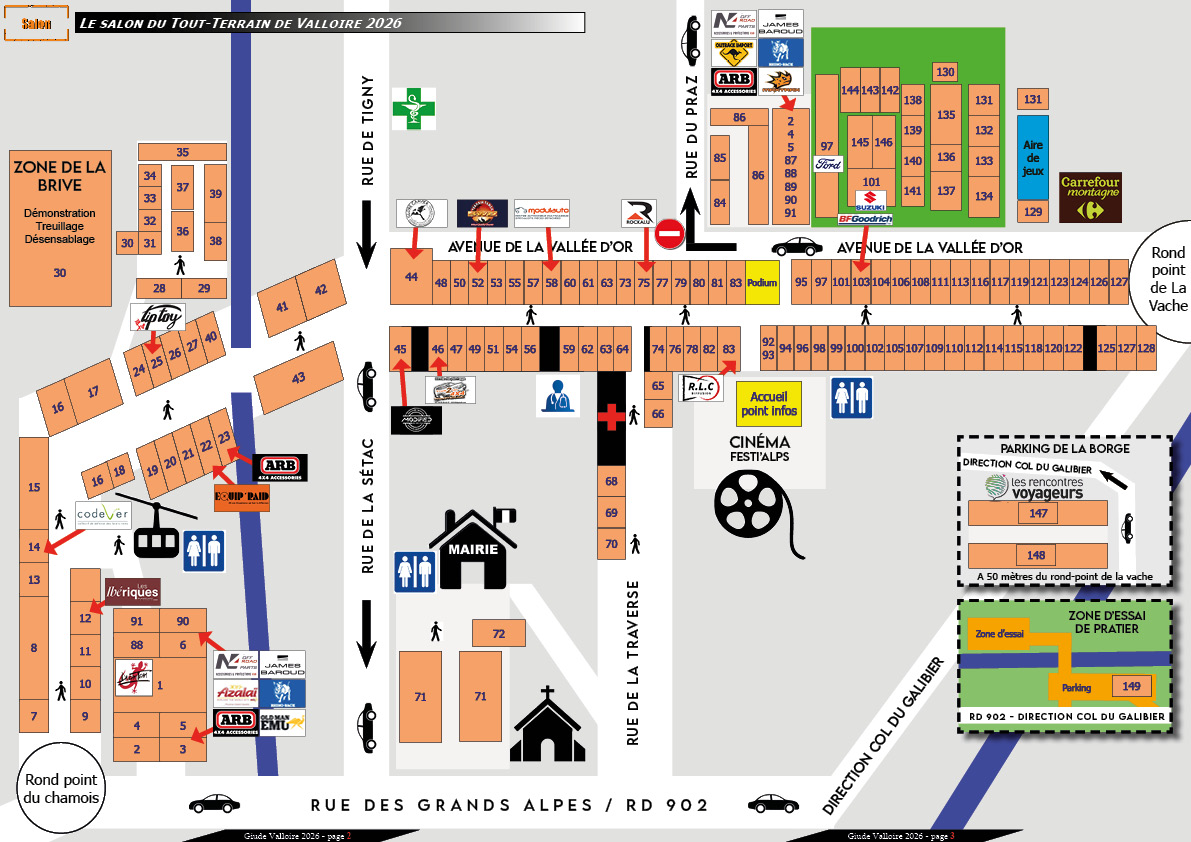 Guide du salon du Tout-Terrain de Valloire 2026