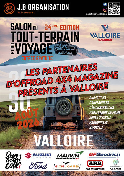 Salon de Valloire 2026&nbsp;: les partenaires d&rsquo;Offroad 4x4 Magazine pr&eacute;sents