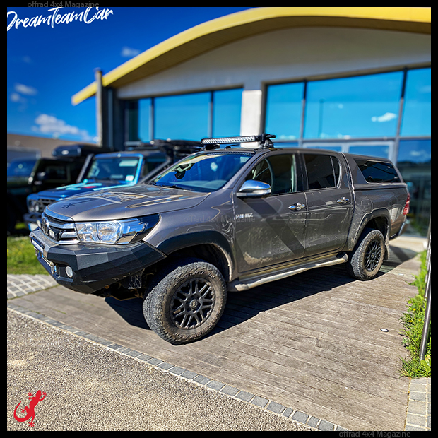 Un Toyota Hilux Revo made in Dream Team Car