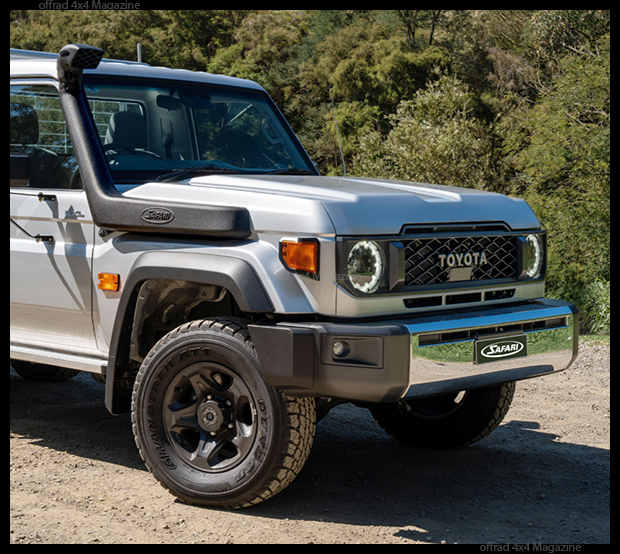 Deux snorkel pour Toyota Série 7 chez Dream Team Car