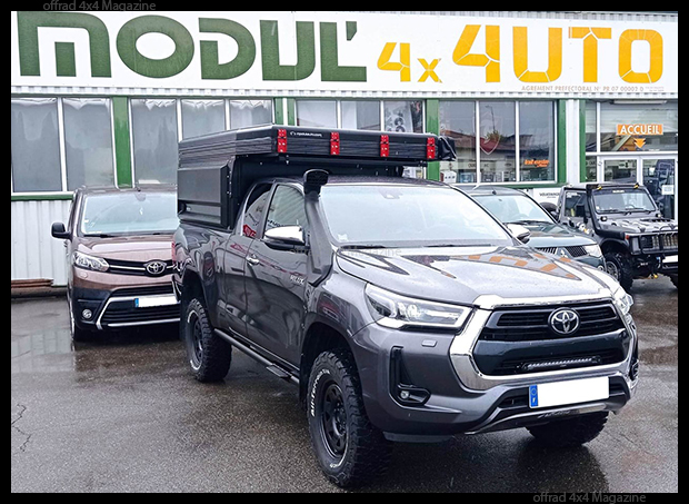 Un Hilux pour le raid made in Modul Auto